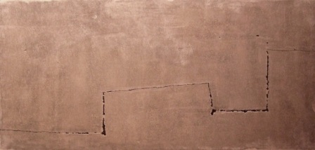 &quot;Sin título&quot;, mixta s / t, 58 x 123 cm.