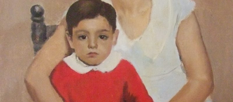 Antonia con su hijo Josep – Alfred Sisquella