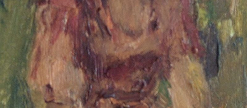 Boceto figura sentada – Alfred Sisquella